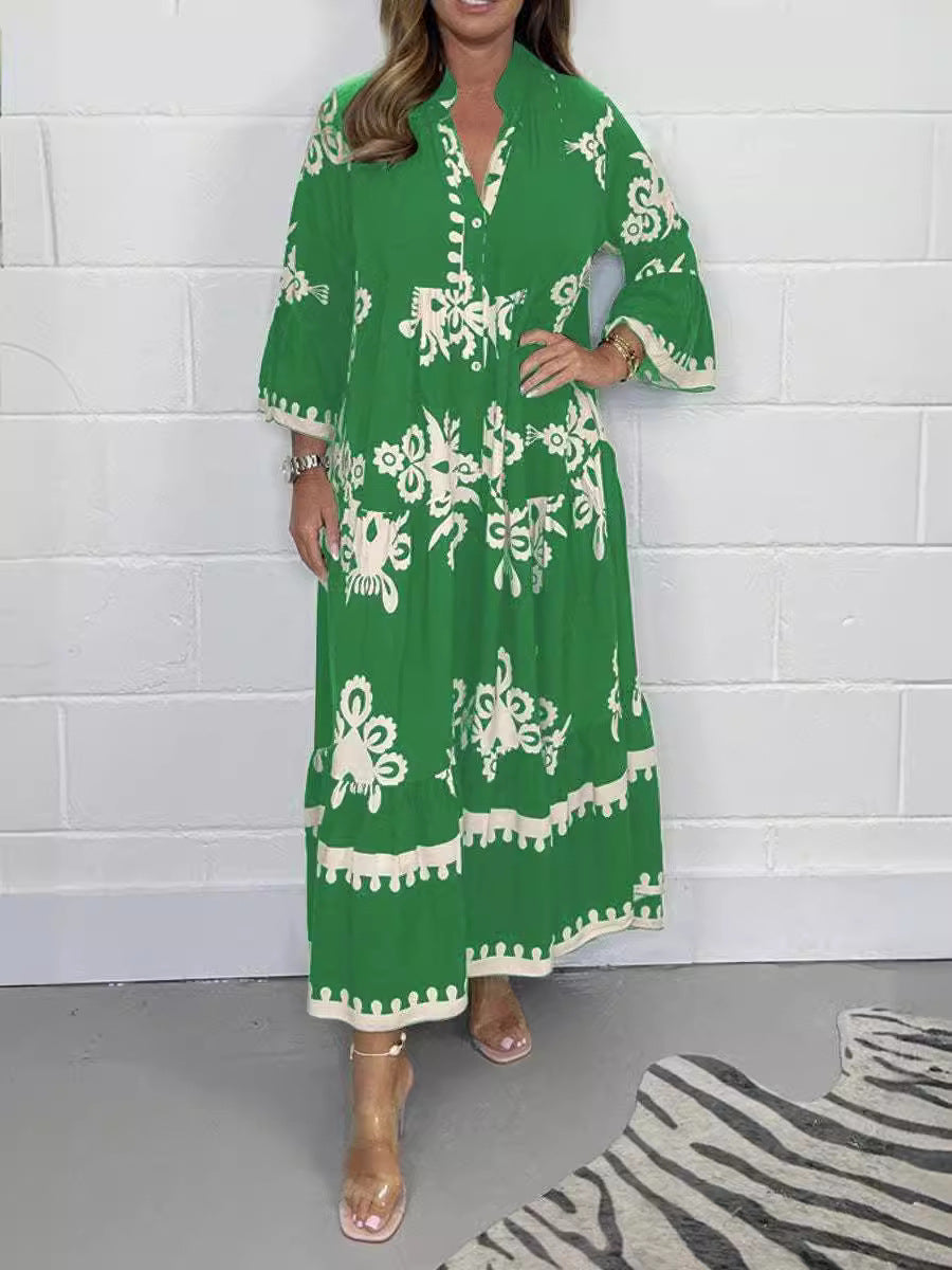 Bohemian Maxi Dress – Aveline