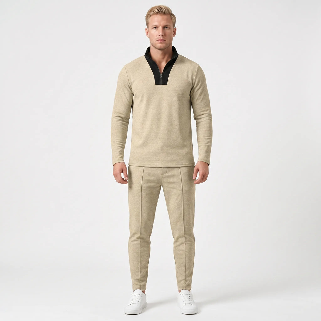 Dravell - Half-Zip Top With Tapered Trousers
