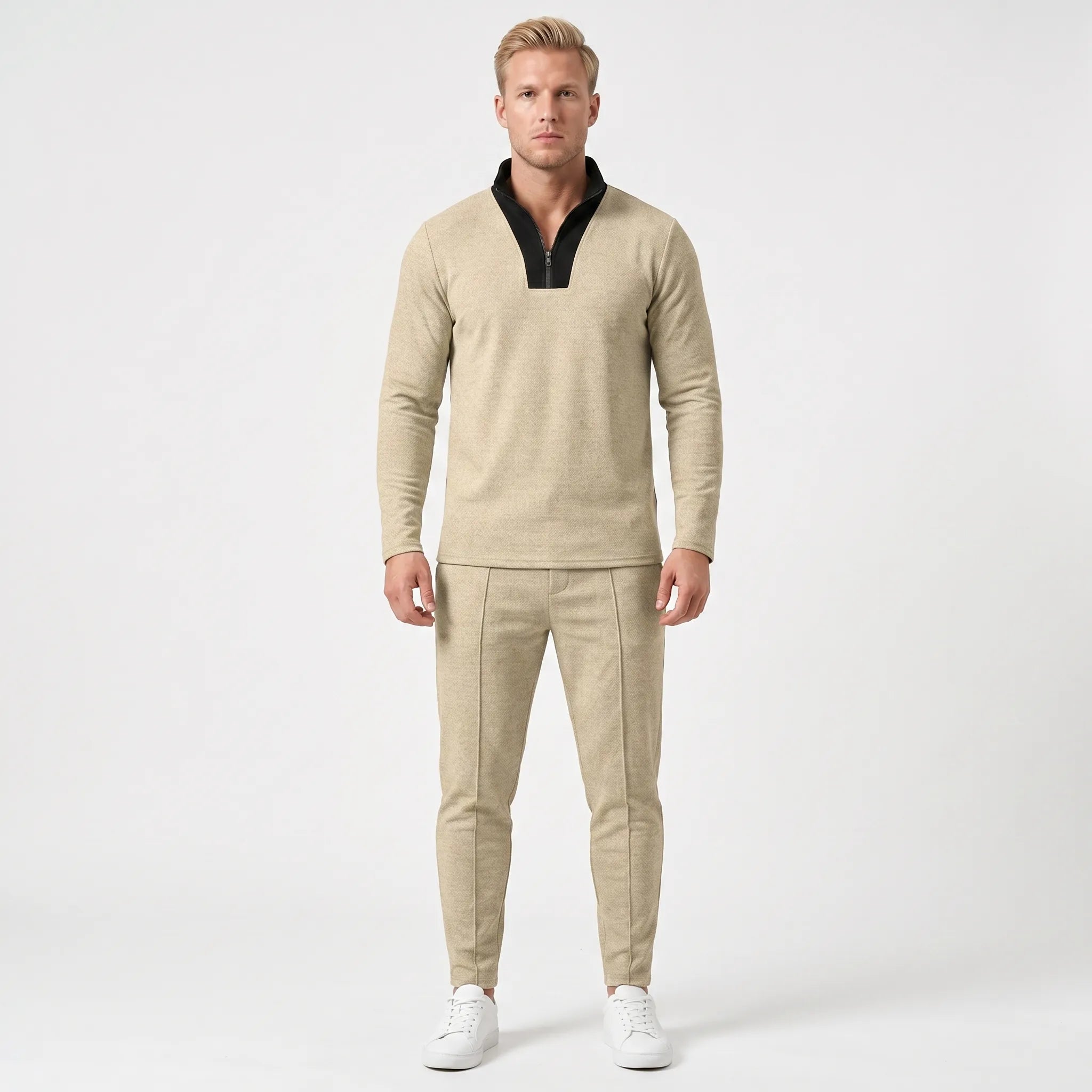 Dravell - Half-Zip Top With Tapered Trousers