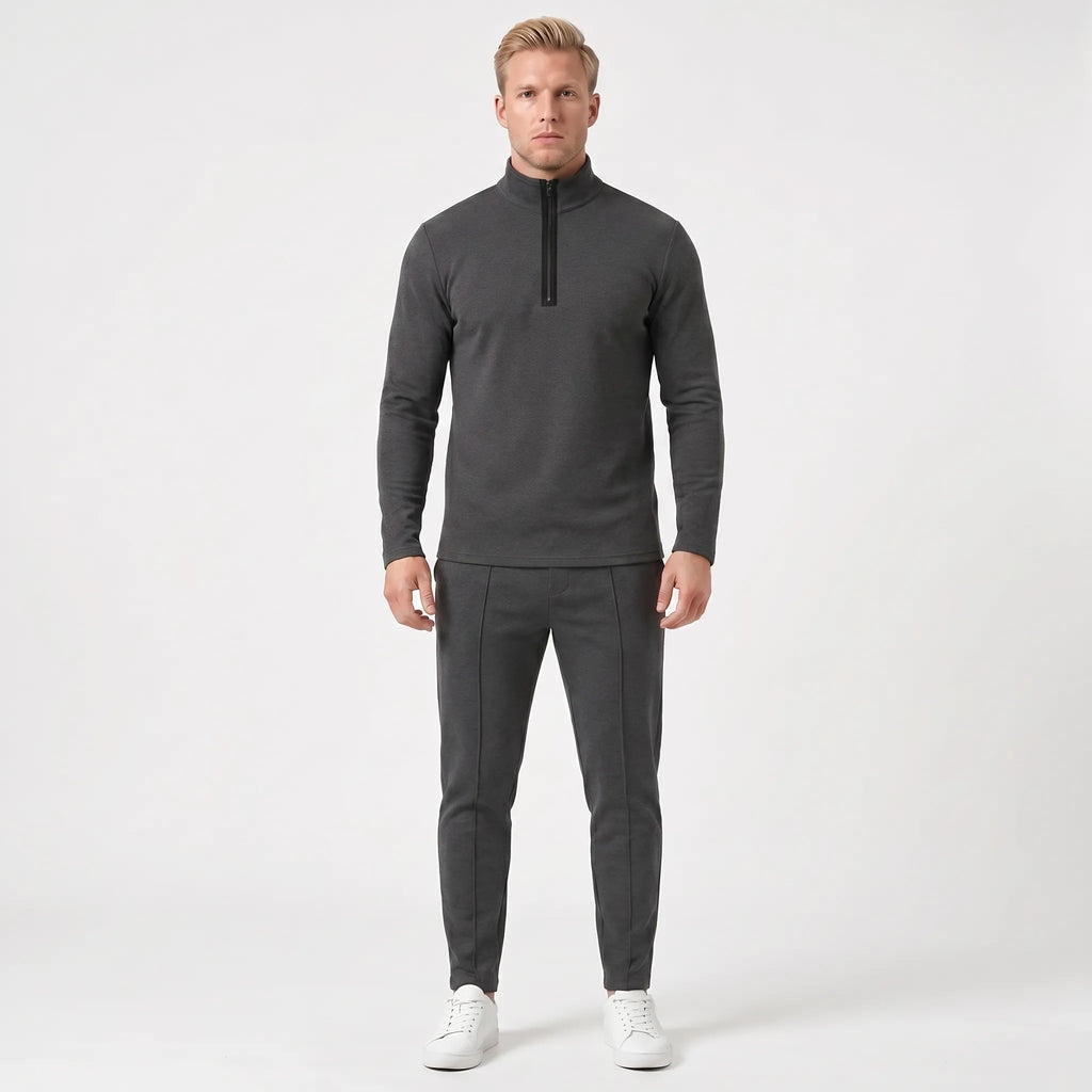 Dravell - Half-Zip Top With Tapered Trousers