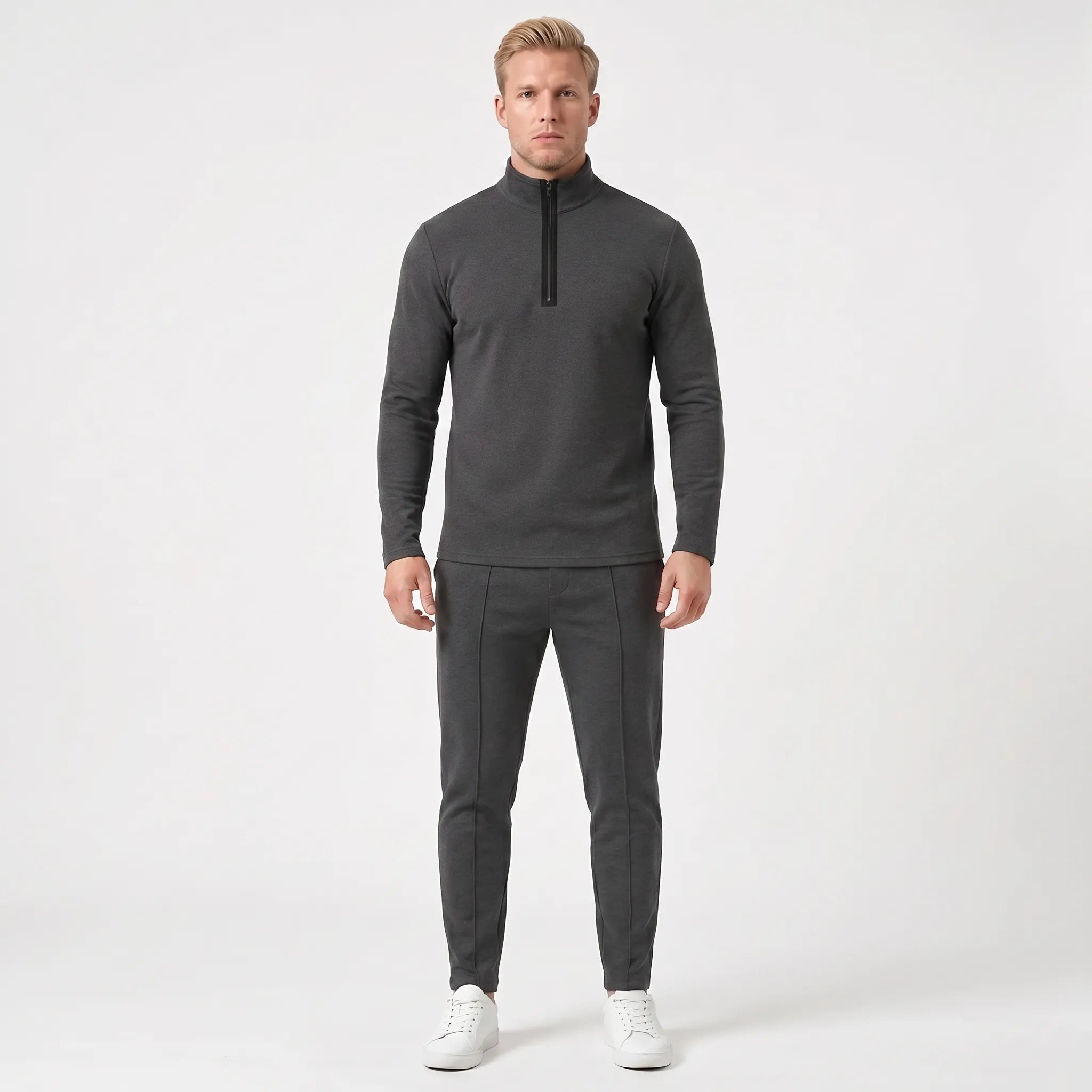 Dravell - Half-Zip Top With Tapered Trousers