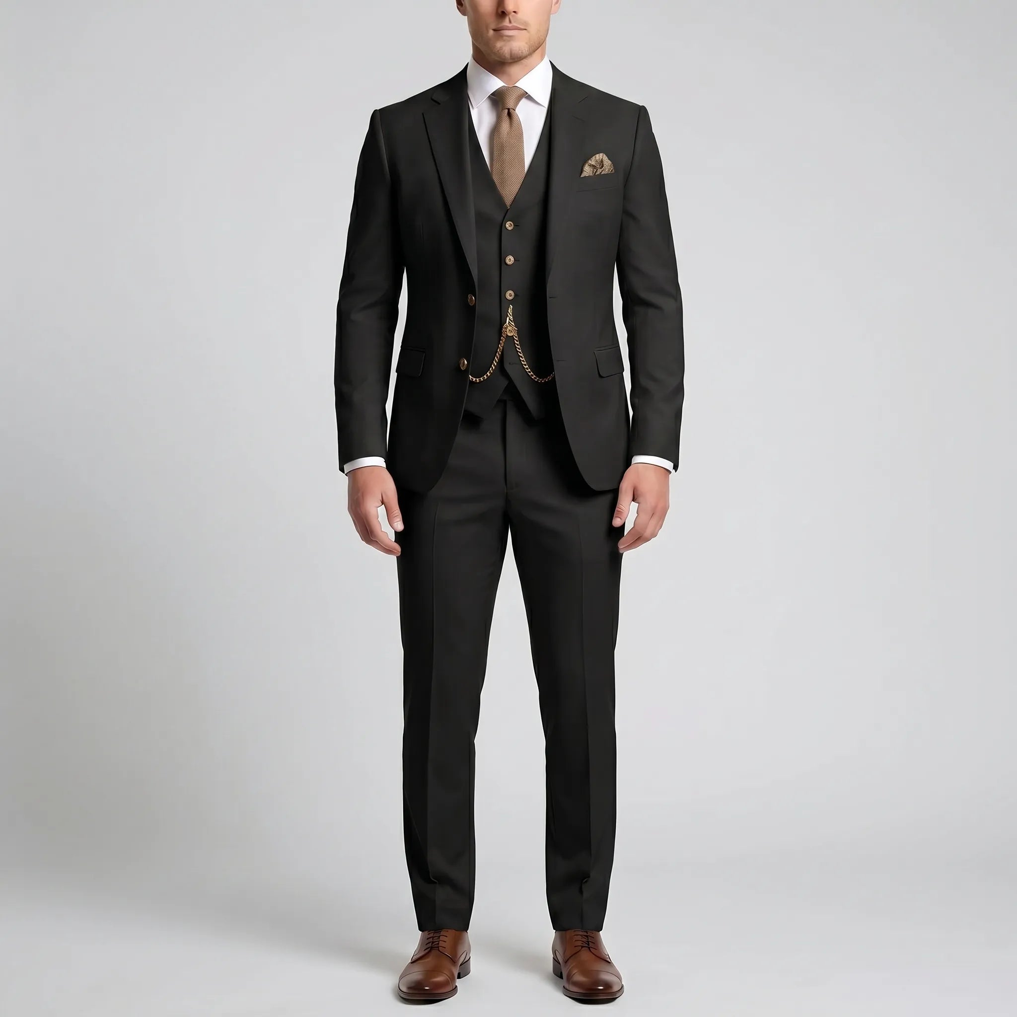 Formaeux - Slim Fit Three-Piece Formal Suit