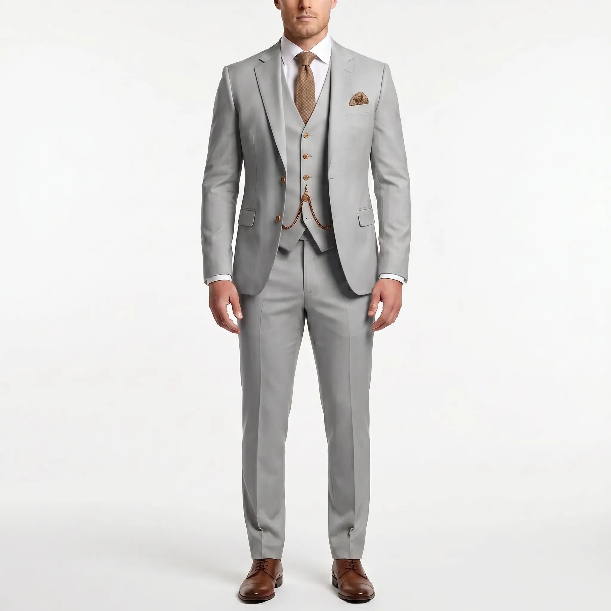 Formaeux - Slim Fit Three-Piece Formal Suit