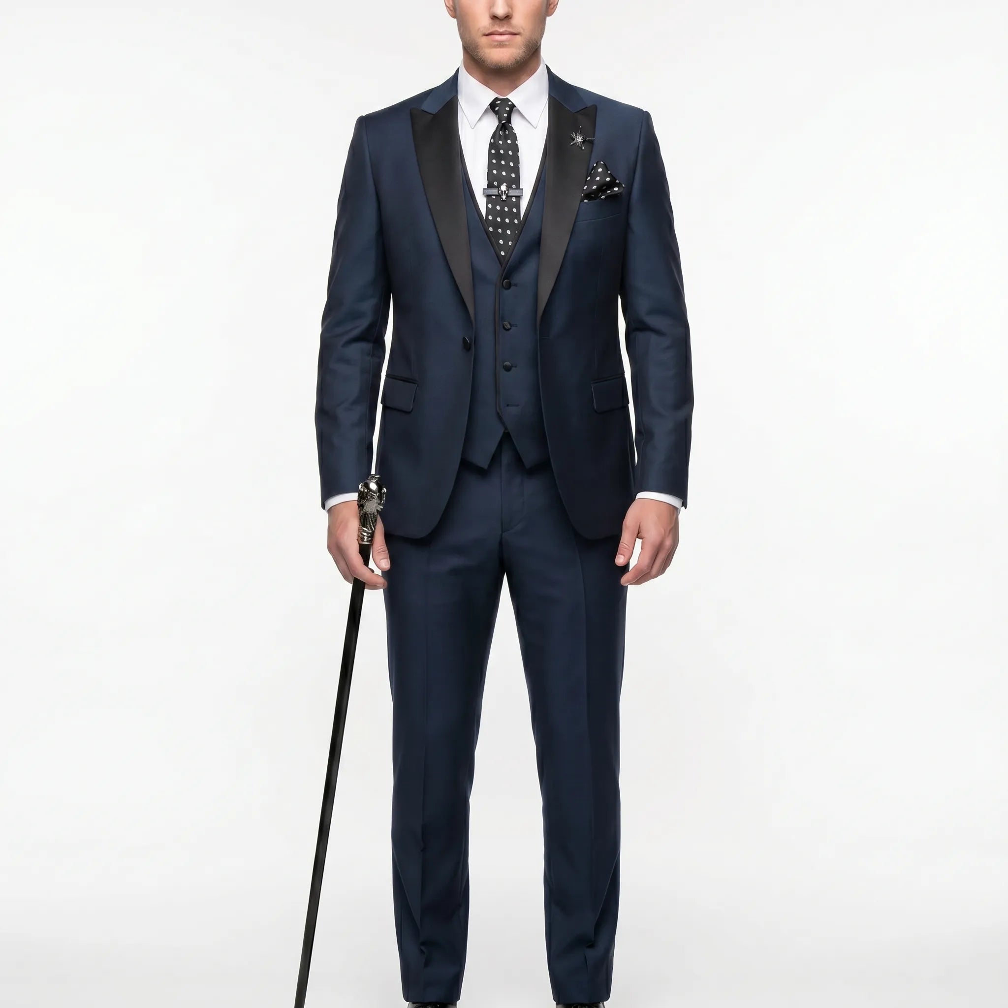 Velthorpe - Slim Fit Notch Lapel Three Piece Suit